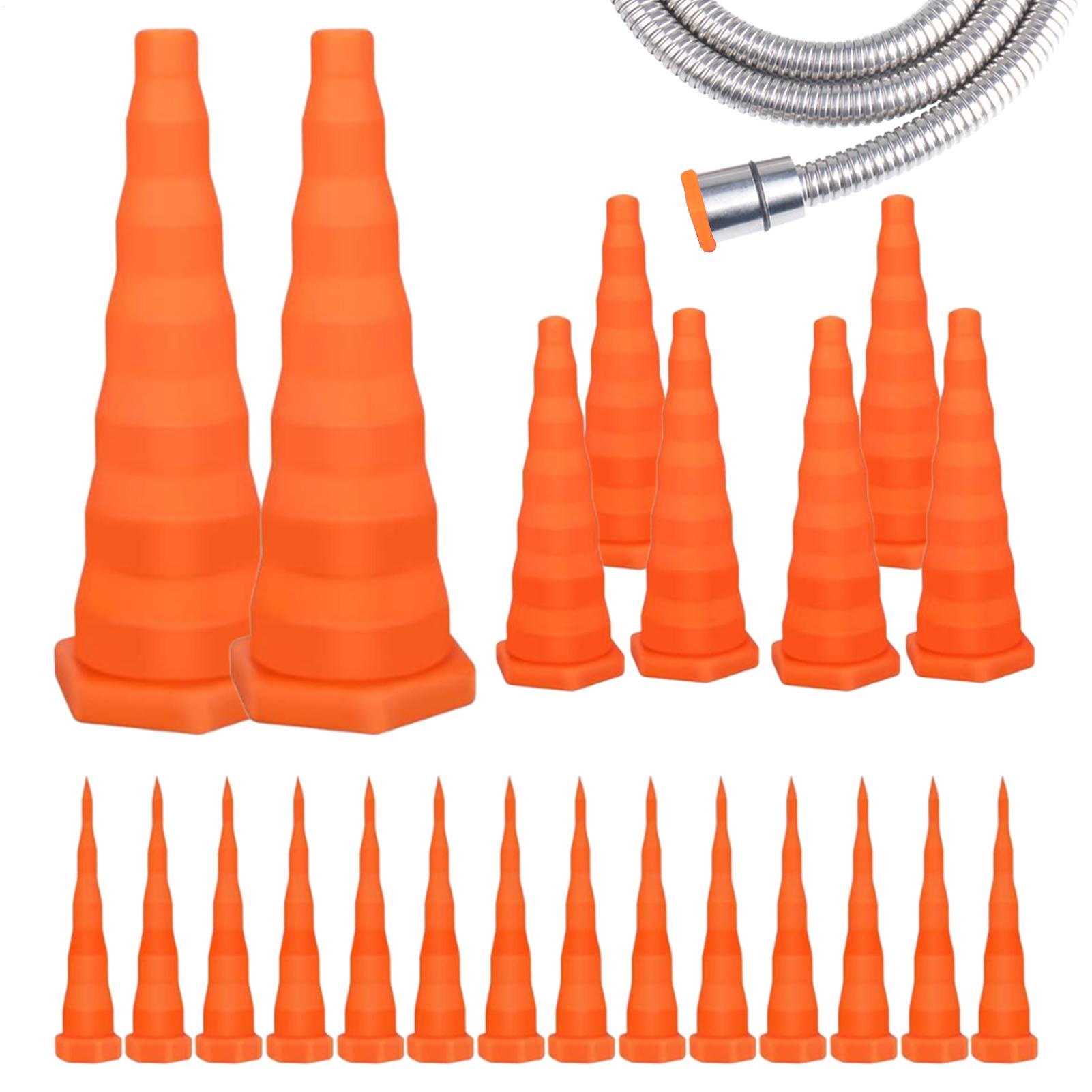Heavy Equipment Service - 22Pcs Hydraulic Oil Service Rubber Plugs