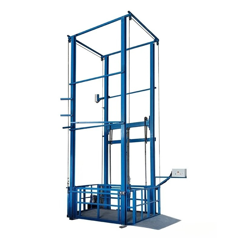Heavy Equipment Lifting - Industrial Fixed Hydraulic Goods Elevator Factory