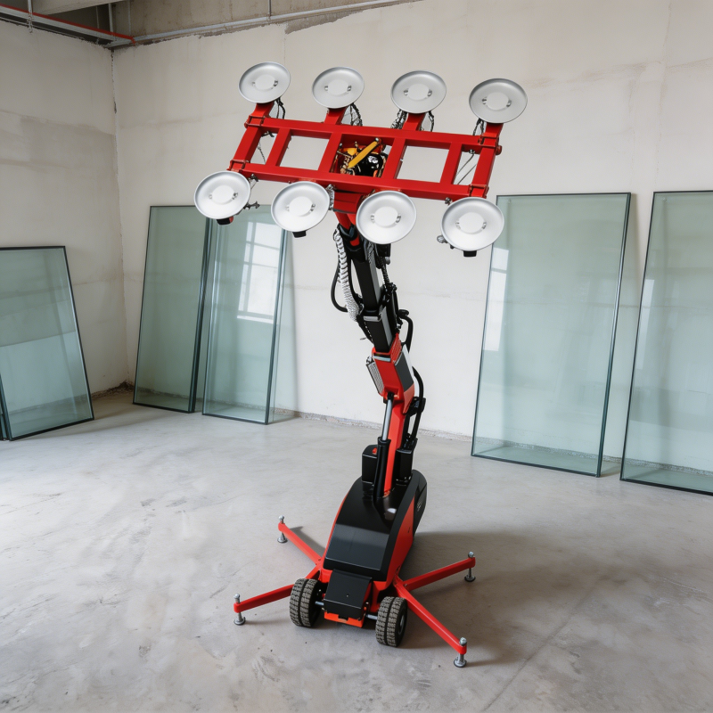 Heavy Equipment For Sale - 600kg Heavy Duty Vacuum Glass Sucker