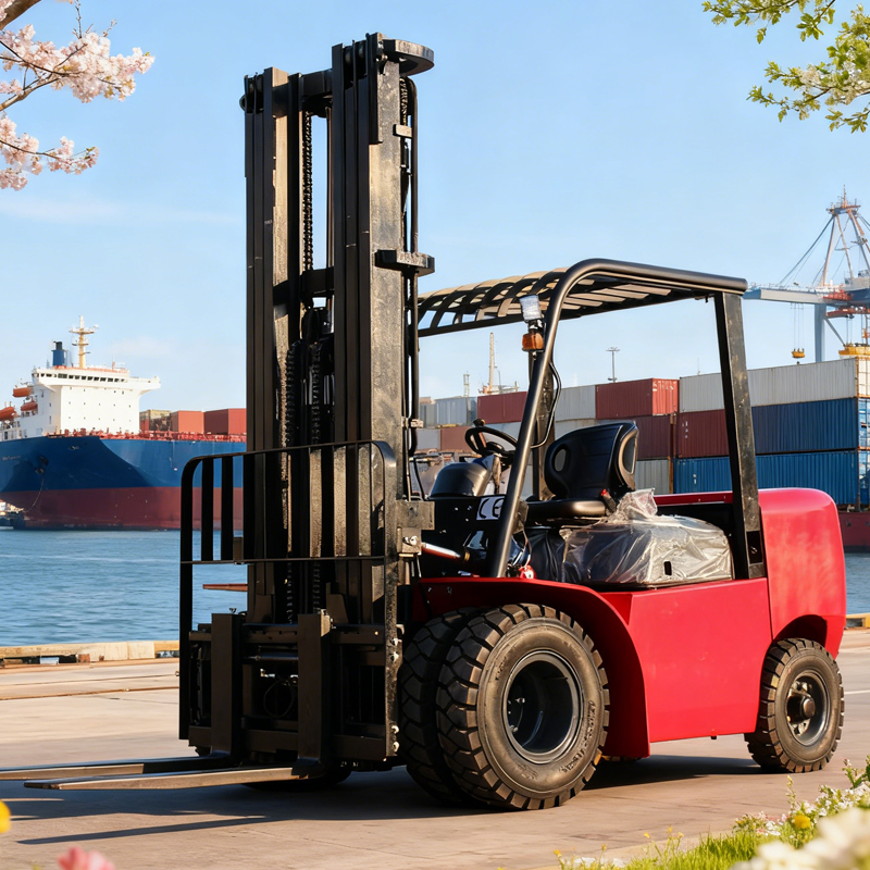Heavy Equipment Lifting - Heavy Duty 8 Ton Diesel Forklift