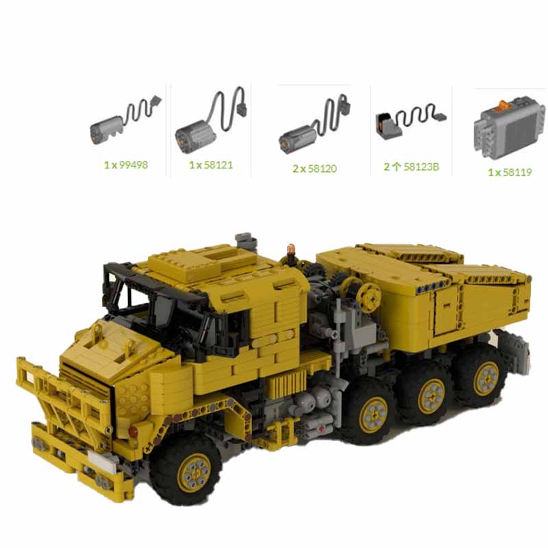 Heavy Equipment Certificate - MOC-34730 Civilian Edition Truck Heavy Equipment