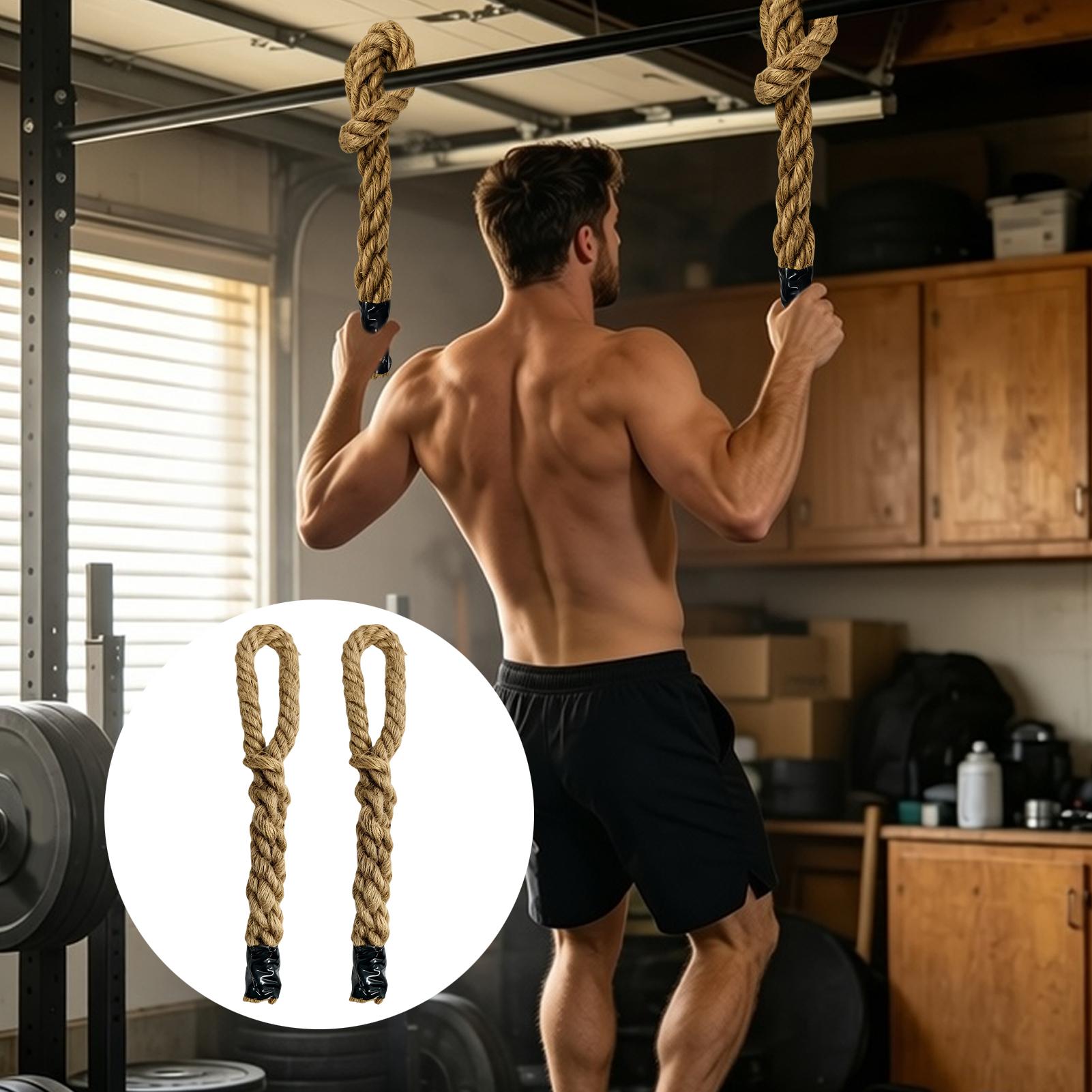 Heavy Equipment Gym - Pull Up Rope Grips 2pcs Heavy