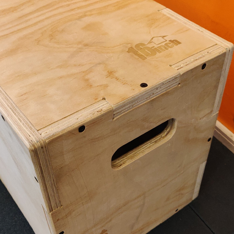Heavy Equipment Gym - 3 In 1 Wooden Fitness Plyometric