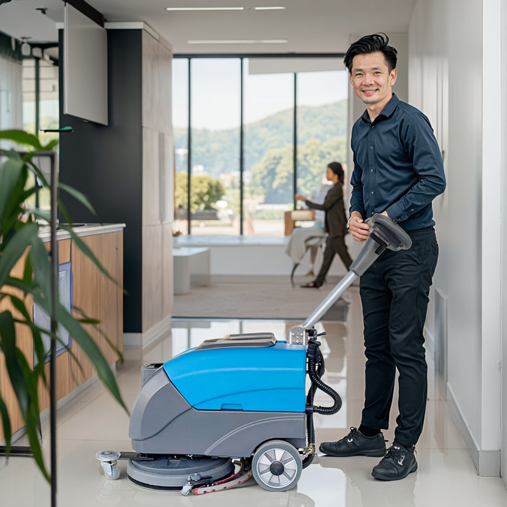 Heavy Equipment For Sale - Industrial Machinery Cleaning Floor Electric Hand