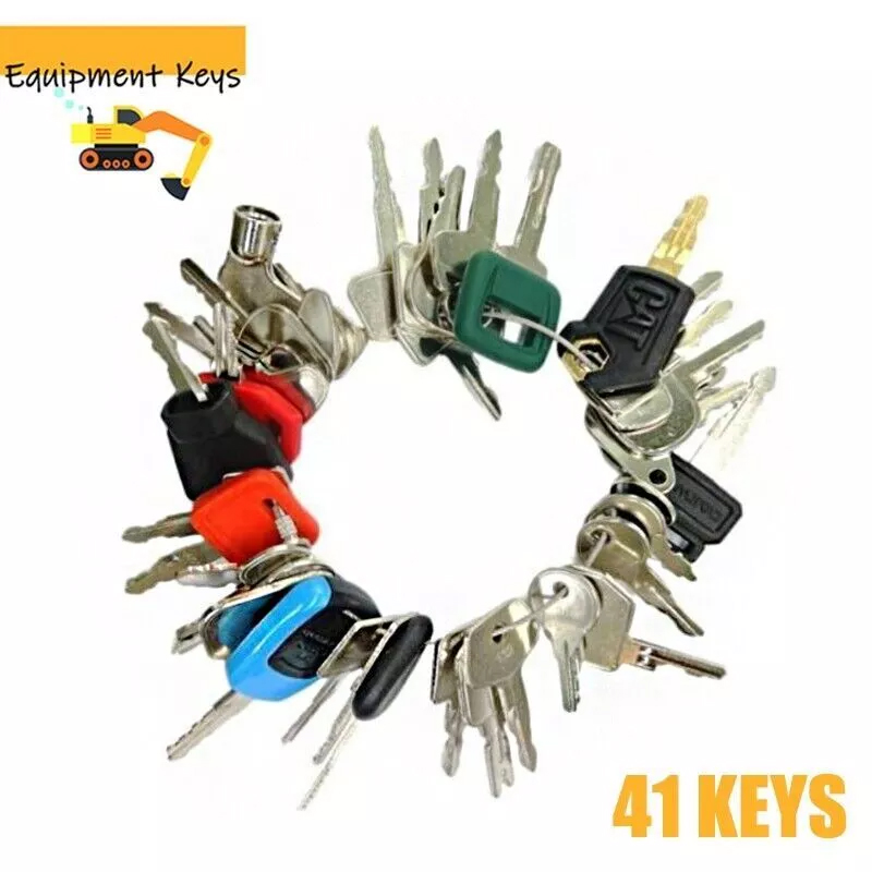 Heavy Equipment Key Set - 41PCS Heavy Equipment Keys Set For