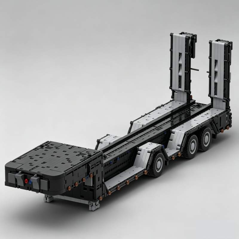 Heavy Equipment Certificate - 3931Parts Lowboy Trailer Heavy Equipment Transport