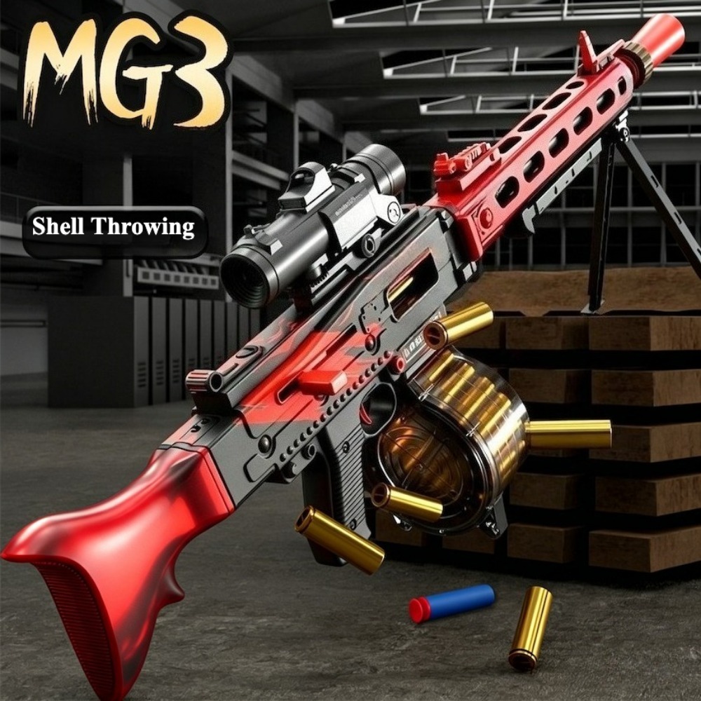 Heavy Equipment Certificate - MG3 Shell Ejecting Soft Bullet Toy