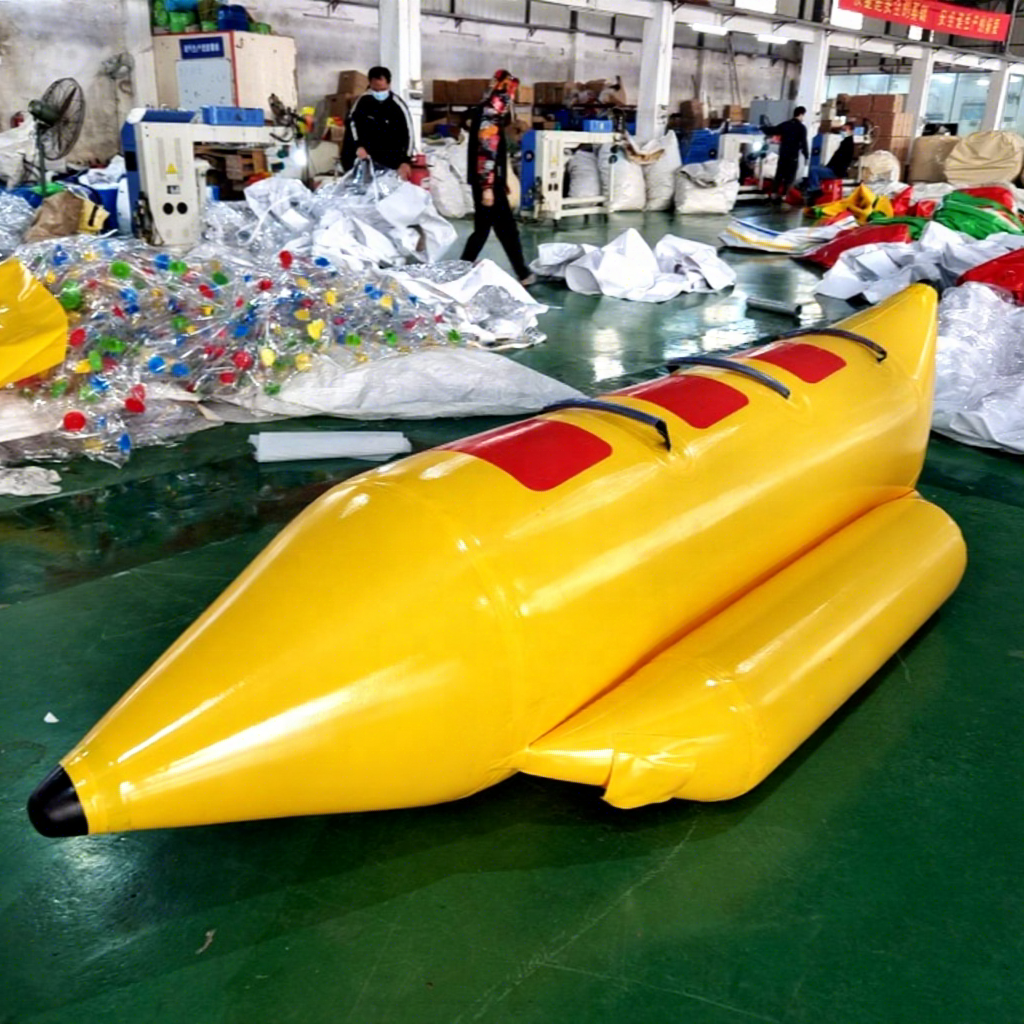 Heavy Equipment For Sale - Inflatable Flying Fish Tube PVC Tarpaulin