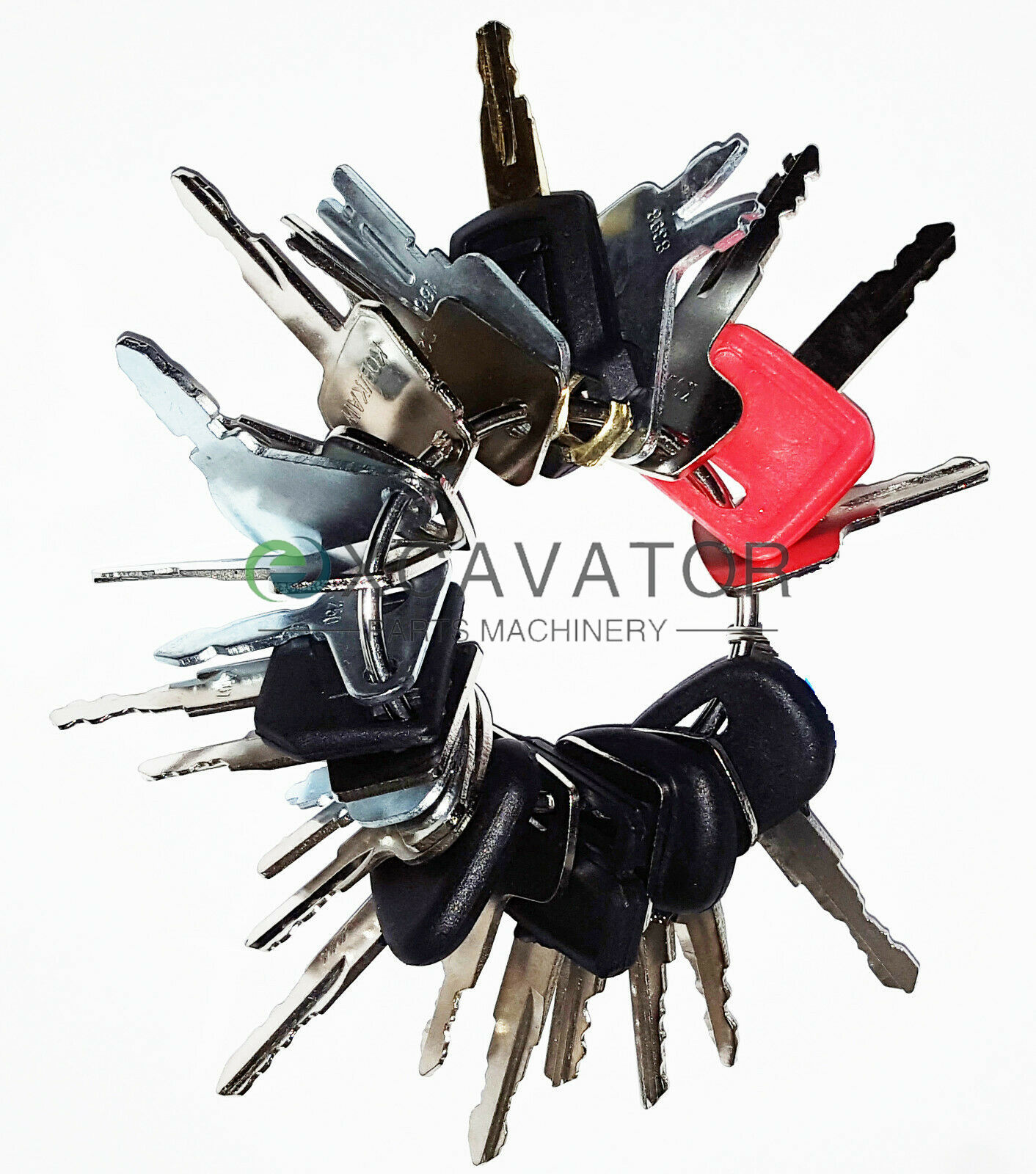 Heavy Equipment Key Set - 23 Keys Heavy Equipment Construction Ignition