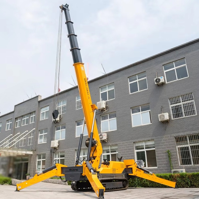 Mini Spider Crane Compact Elec - огляд і ціна Heavy Equipment Lifting