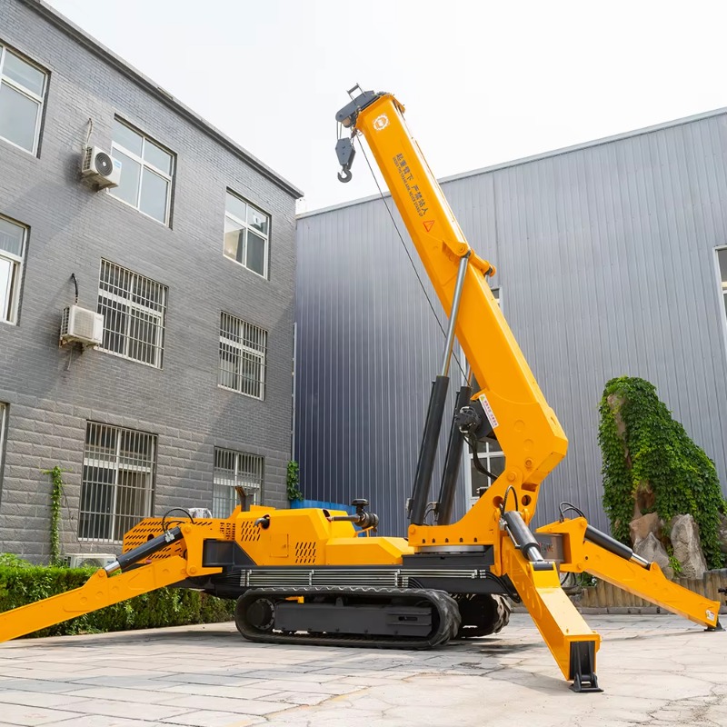 Mini Spider Crane Compact Elec - огляд і ціна Heavy Equipment Lifting