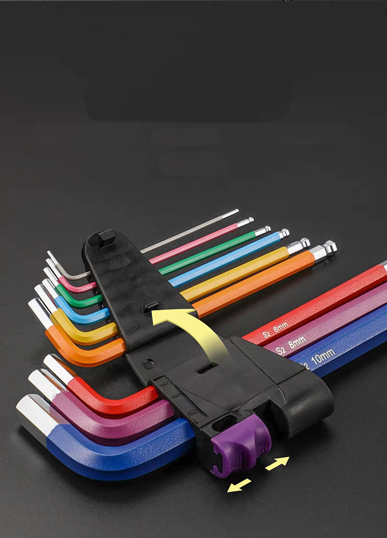Industrial Ball End Hex Key Se - огляд і ціна Heavy Equipment Key Set