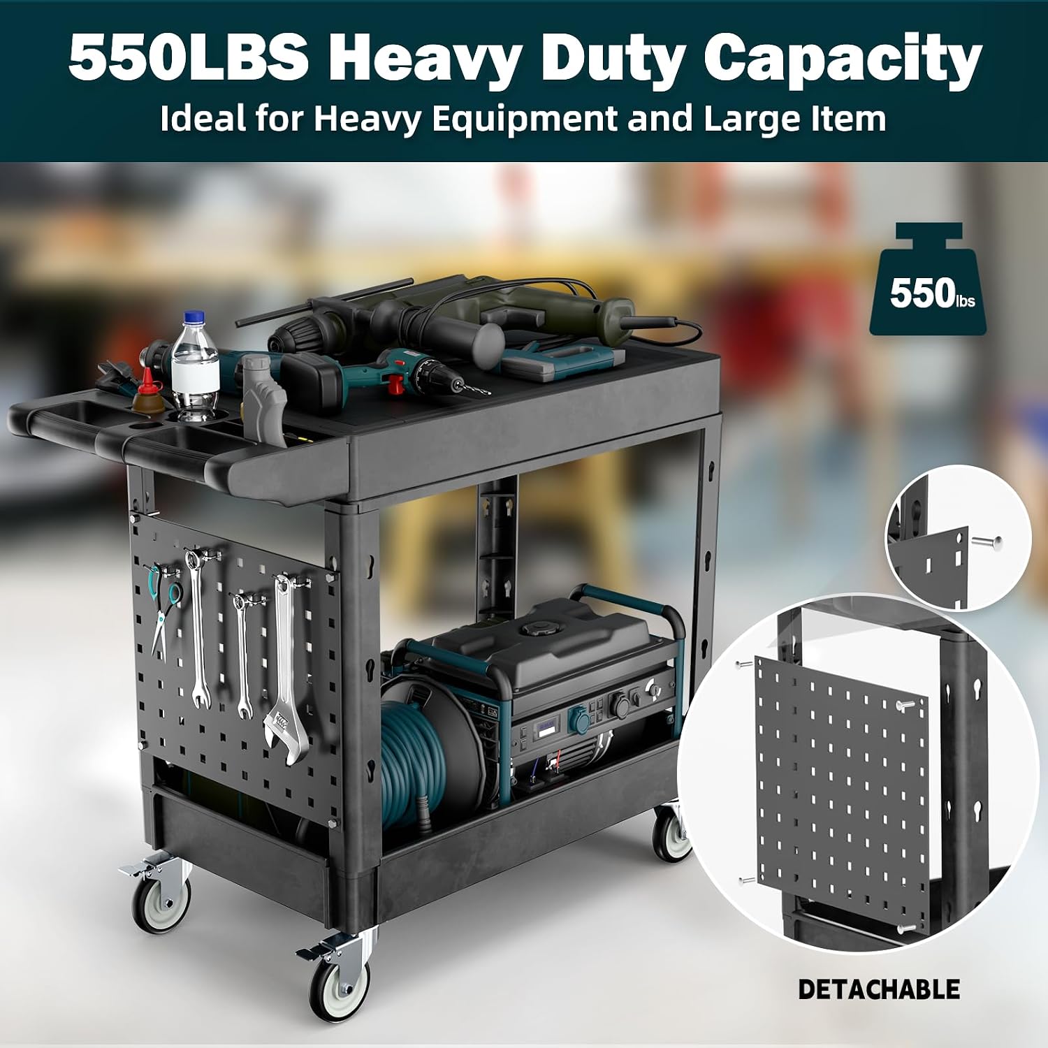 Heavy Duty 2-Shelf Flat Top Wh - огляд і ціна Heavy Equipment Service