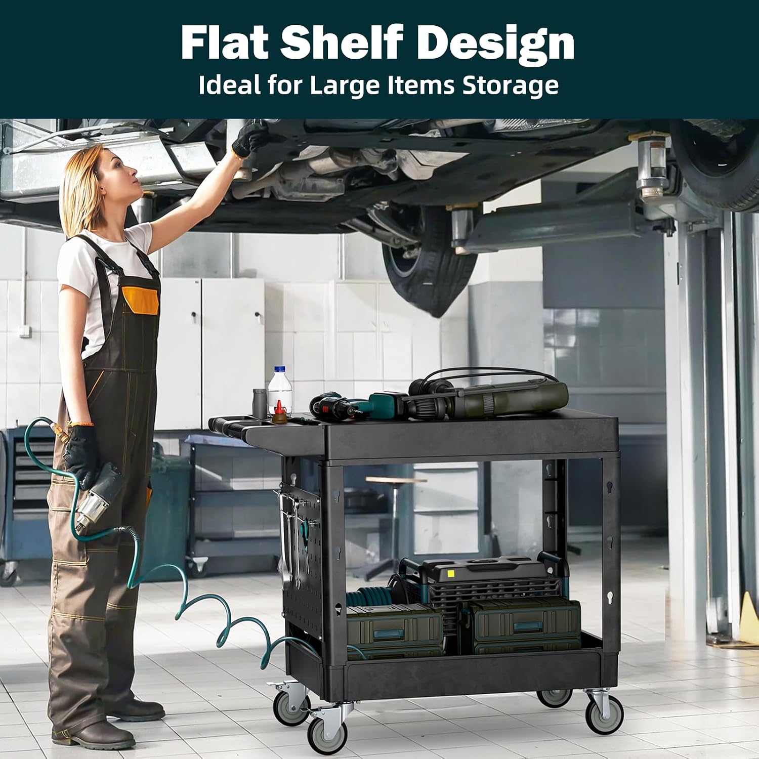 Heavy Duty 2-Shelf Flat Top Wh - огляд і ціна Heavy Equipment Service