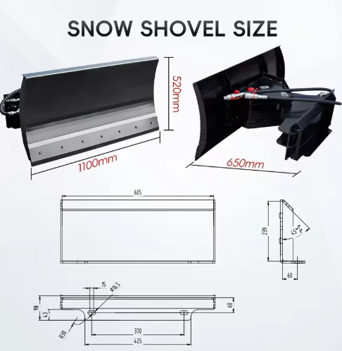 Hot Sale Snow Clearing Equipme - огляд і ціна Heavy Equipment For Sale