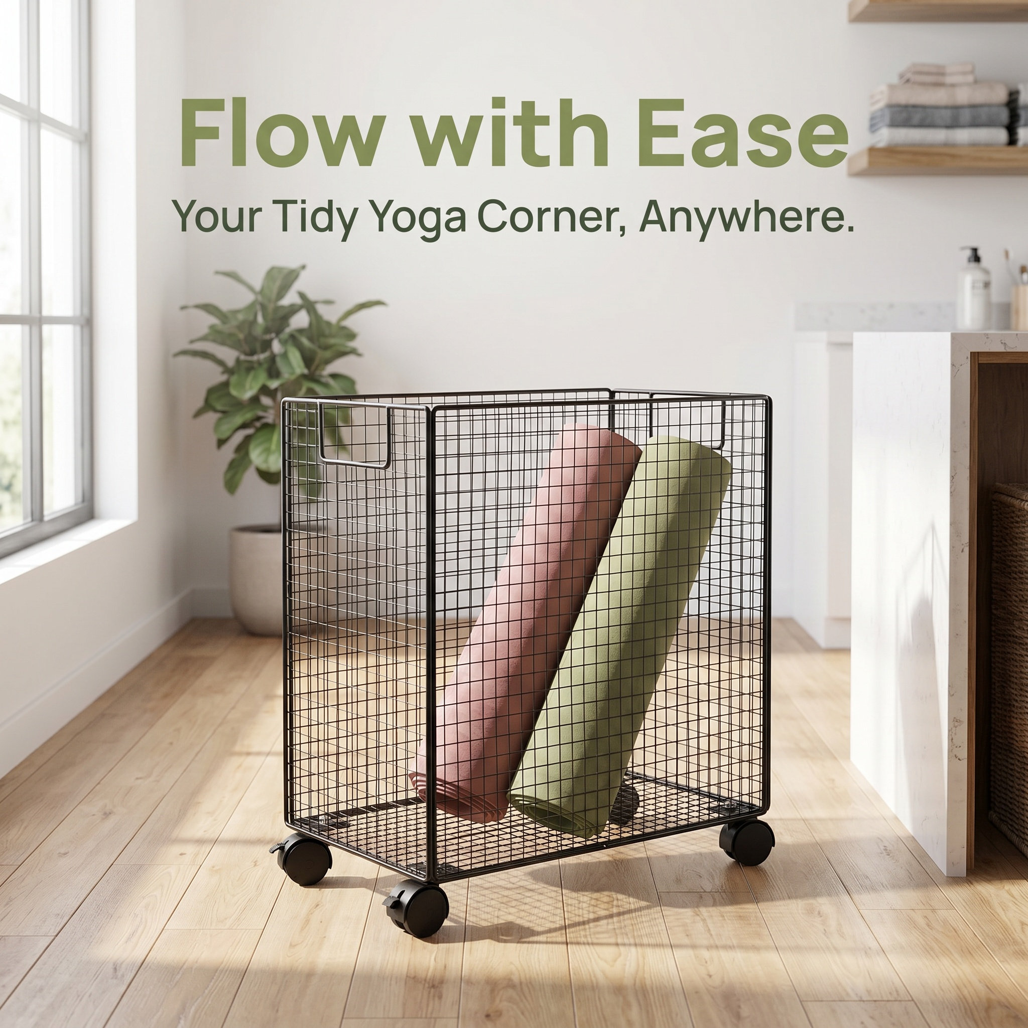 Yoga Mat Storage Rack Heavy Du - огляд і ціна Heavy Equipment Gym