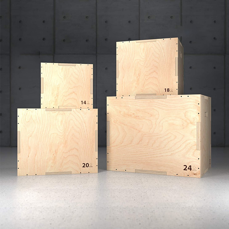 3 In 1 Wooden Fitness Plyometr - огляд і ціна Heavy Equipment Gym