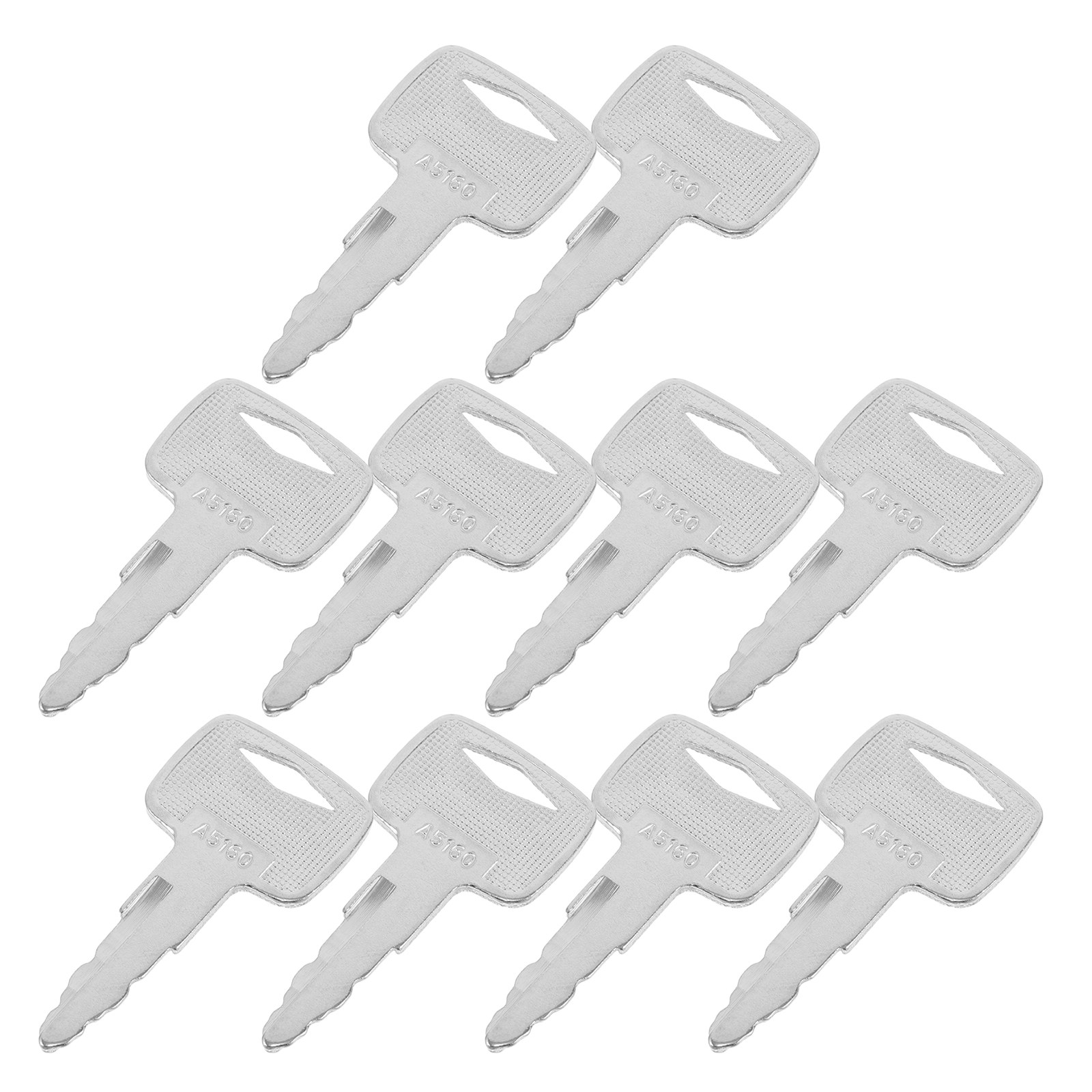 10Pcs Forklift Keys Ignition S - огляд і ціна Heavy Equipment Key Set