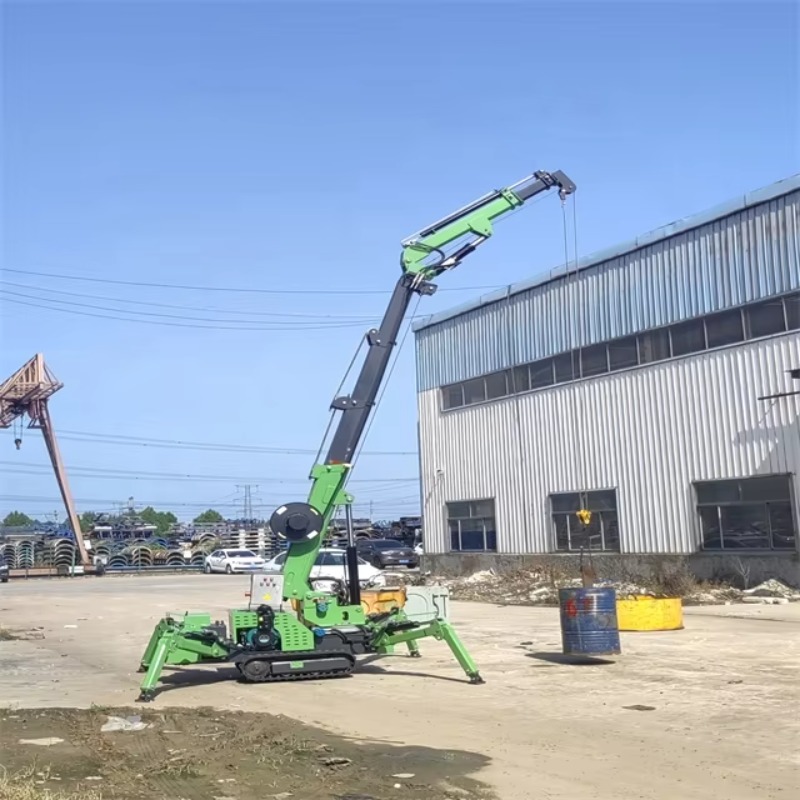 Compact Mini Spider Crane Hydr - огляд і ціна Heavy Equipment Lifting