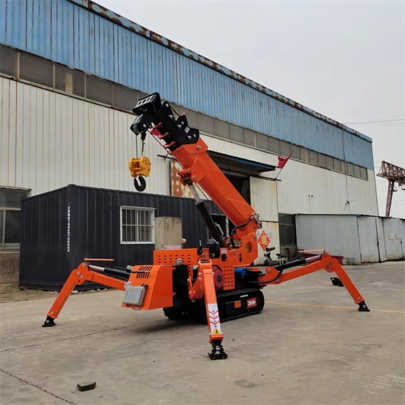 Compact Mini Spider Crane Hydr - огляд і ціна Heavy Equipment Lifting