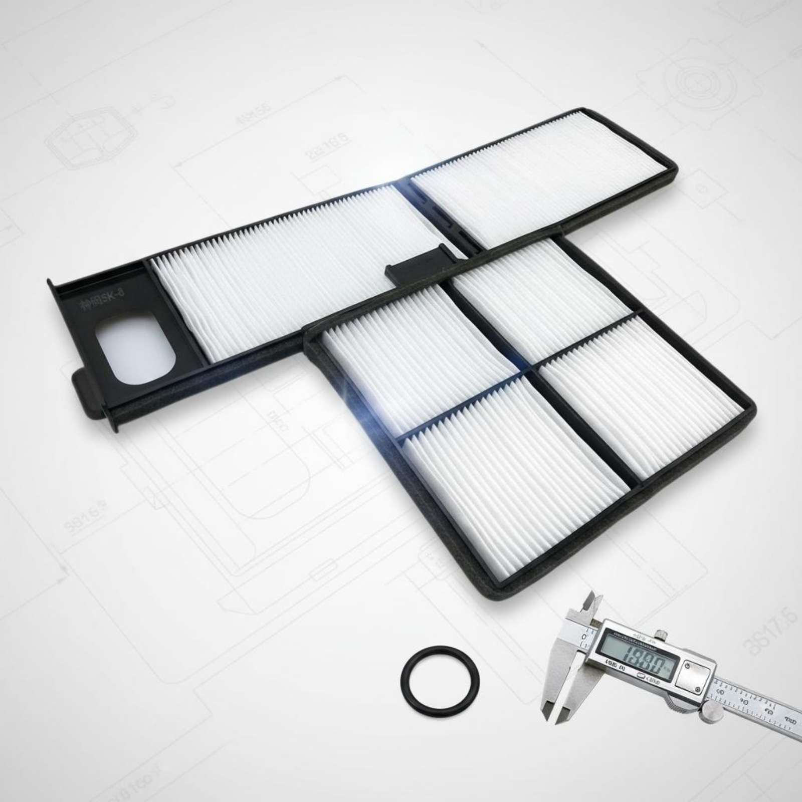 Excavator Cabin Filter OEM Equ - огляд і ціна Heavy Equipment Service