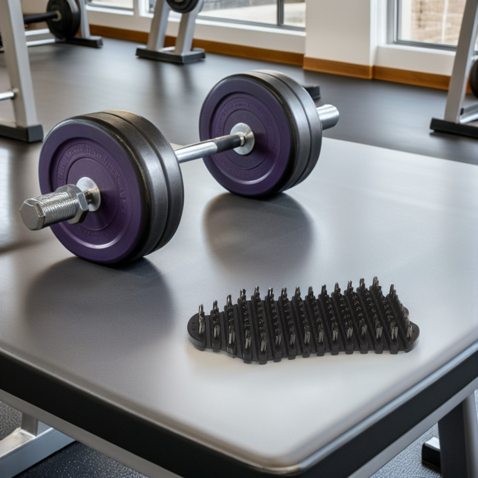 Heavy Duty Barbell Brush Steel - огляд і ціна Heavy Equipment Gym