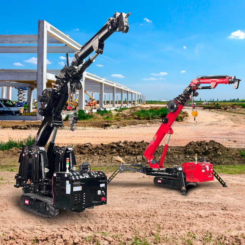 Compact Mini Spider Crane Hydr - огляд і ціна Heavy Equipment Lifting