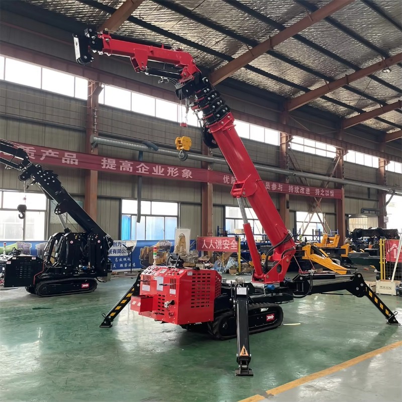Compact Mini Spider Crane Hydr - огляд і ціна Heavy Equipment Lifting
