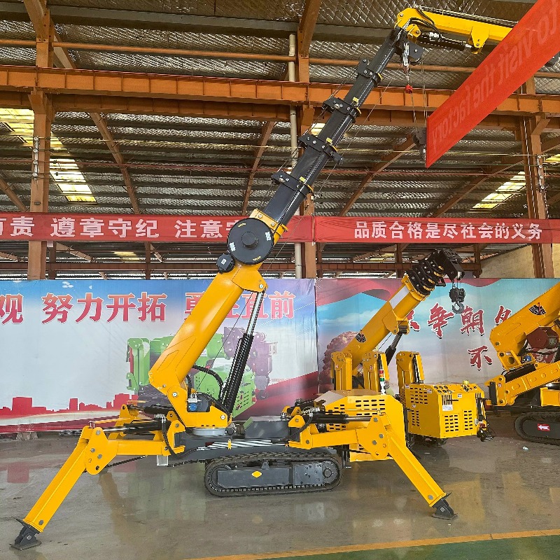 Compact Mini Spider Crane Hydr - огляд і ціна Heavy Equipment Lifting