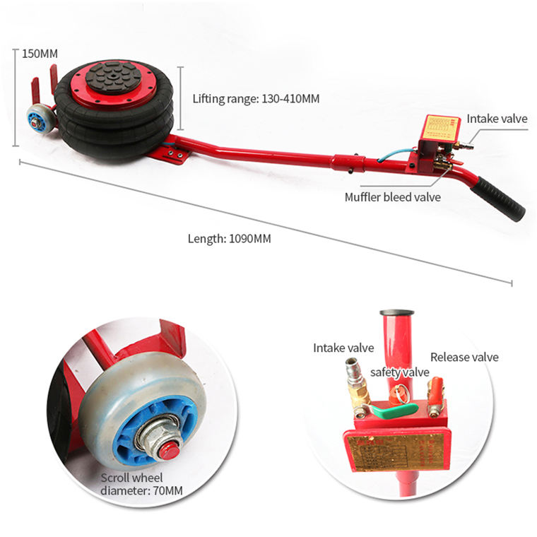Air Bag Jack, 3 Triple Bags Pn - огляд і ціна Heavy Equipment Jack