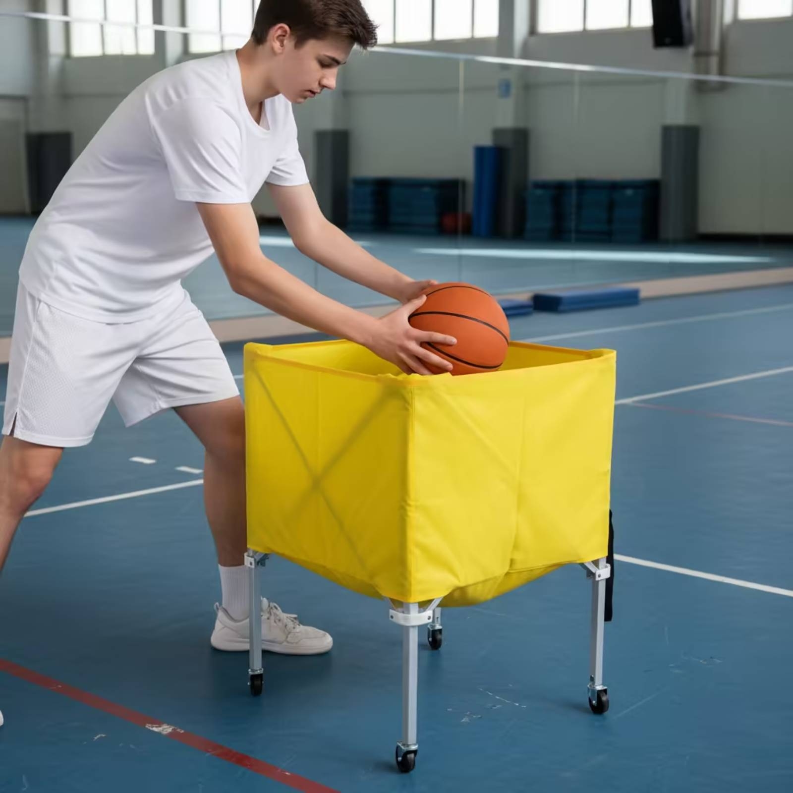 Collapsible Ball Cart Lightwei - огляд і ціна Heavy Equipment Gym