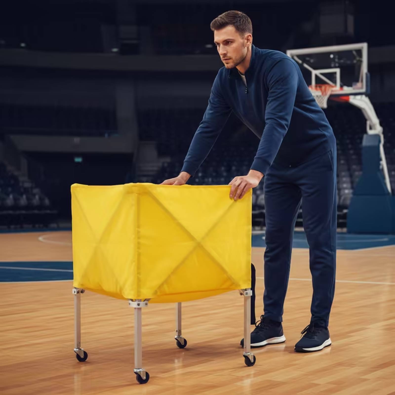 Collapsible Ball Cart Lightwei - огляд і ціна Heavy Equipment Gym