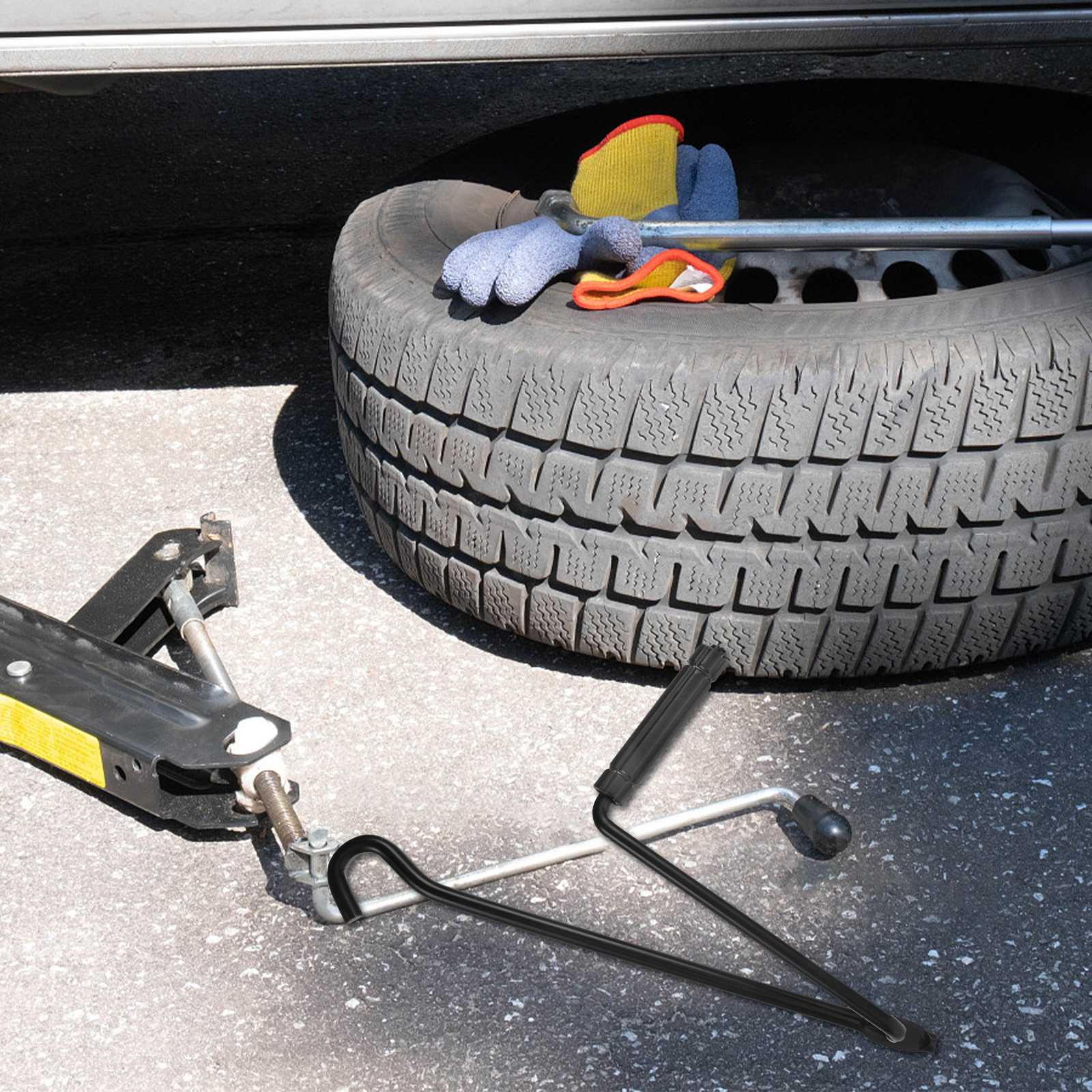 Professional Heavy-Duty Scisso - огляд і ціна Heavy Equipment Jack