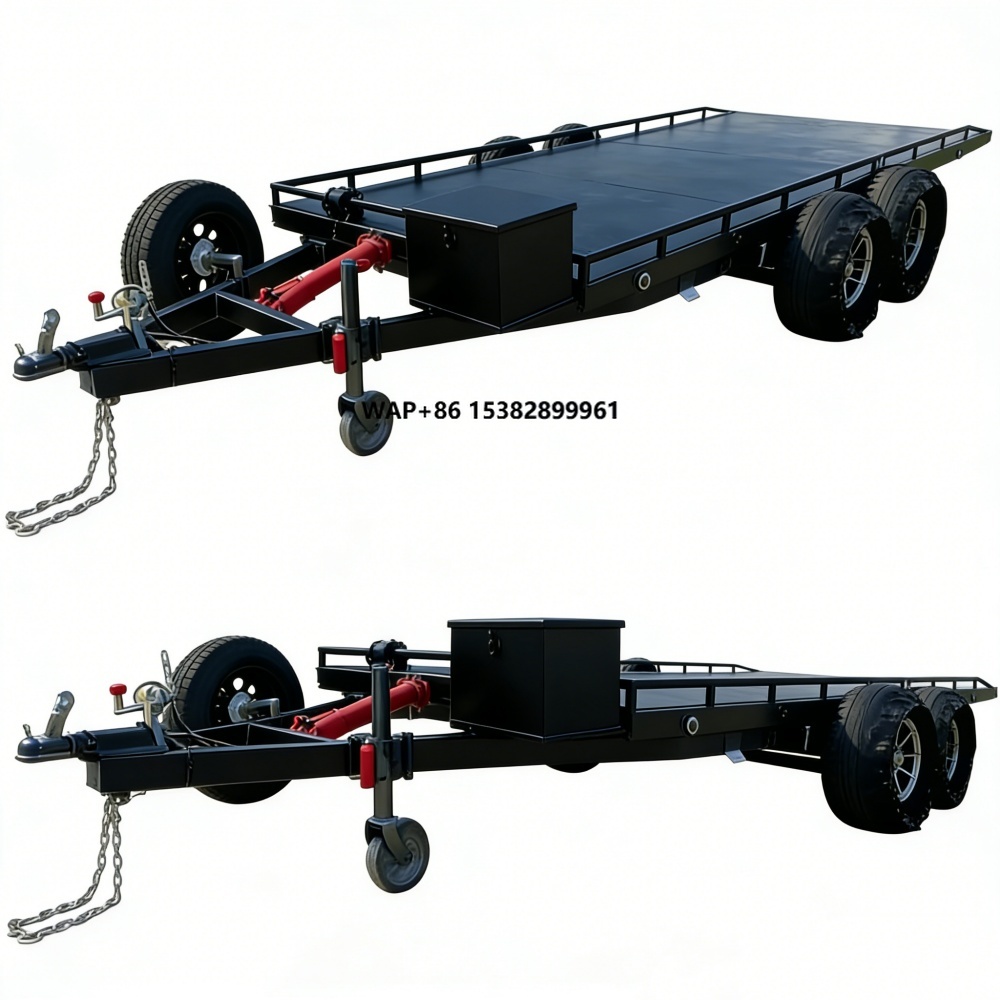 Heavy-Duty Double Axle Steel C - огляд і ціна Heavy Equipment Haulers