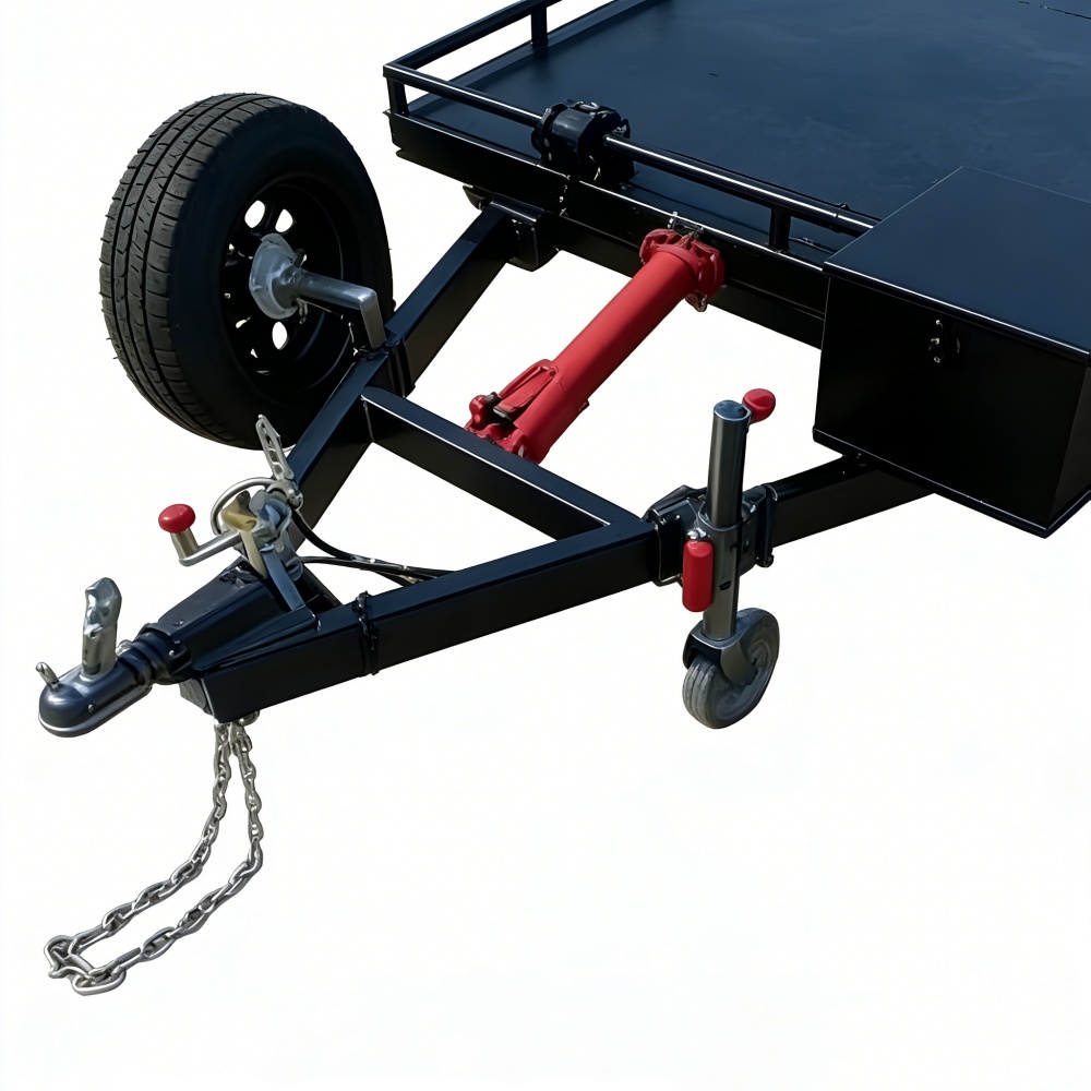 Heavy-Duty Double Axle Steel C - огляд і ціна Heavy Equipment Haulers