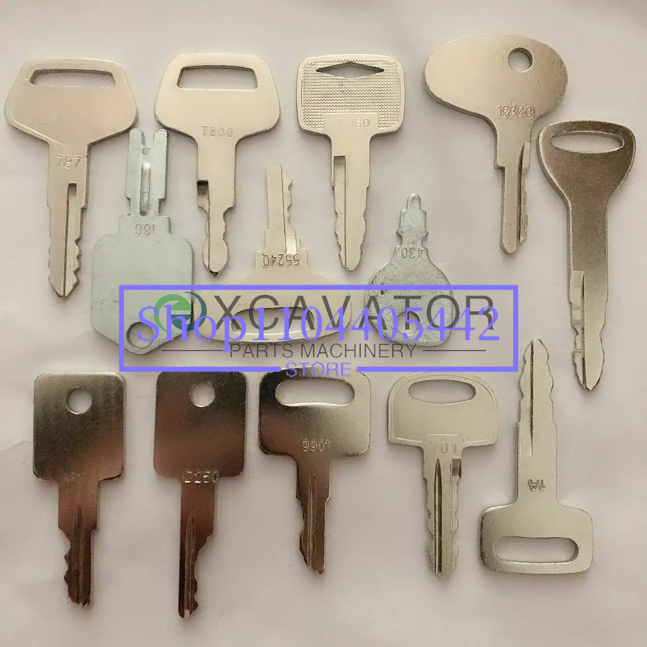 30 keys Construction Ignition/ - огляд і ціна Heavy Equipment Key Set