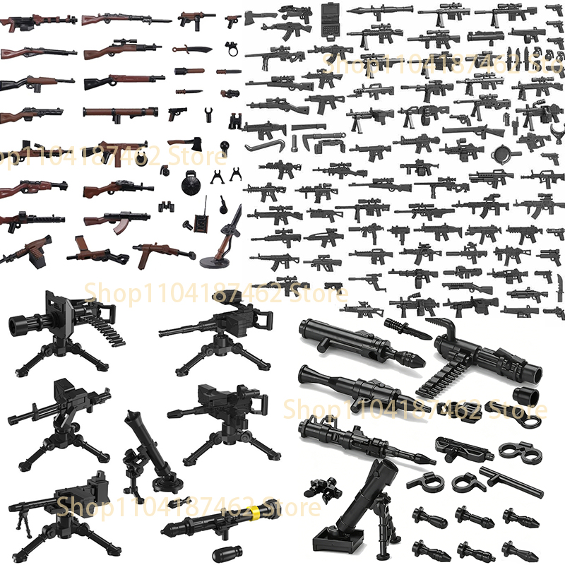 Military Figures Weapons Build - огляд і ціна Heavy Equipment Certificate