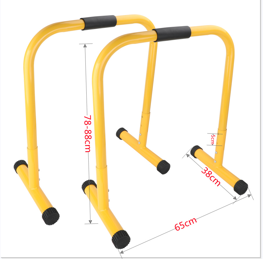 Steel Parallel Bar, 65x38x78cm - огляд і ціна Heavy Equipment Gym