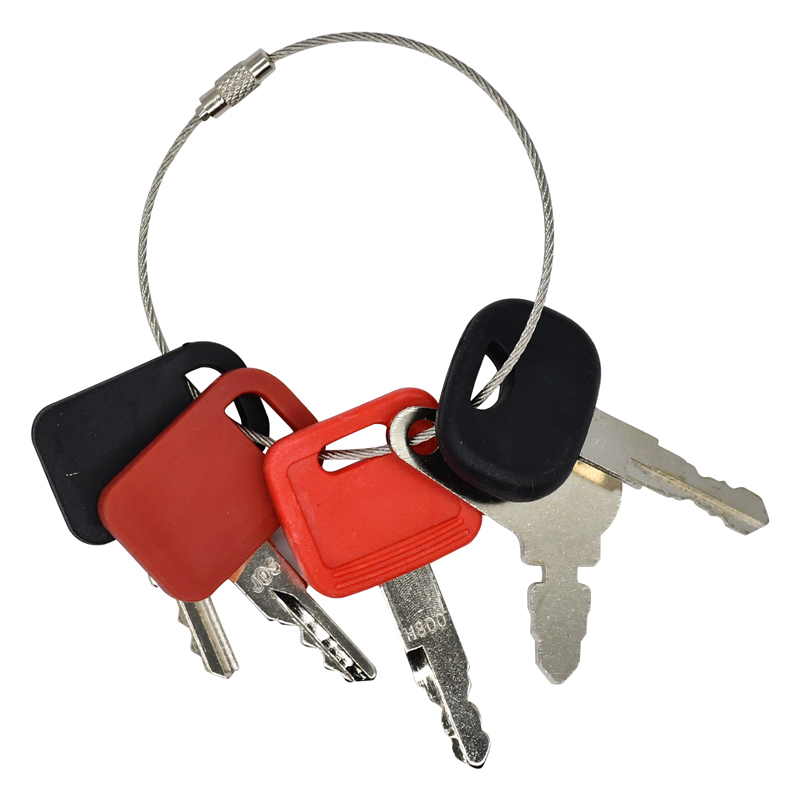 New 5Pcs Heavy Equipment Ignit - огляд і ціна Heavy Equipment Key Set