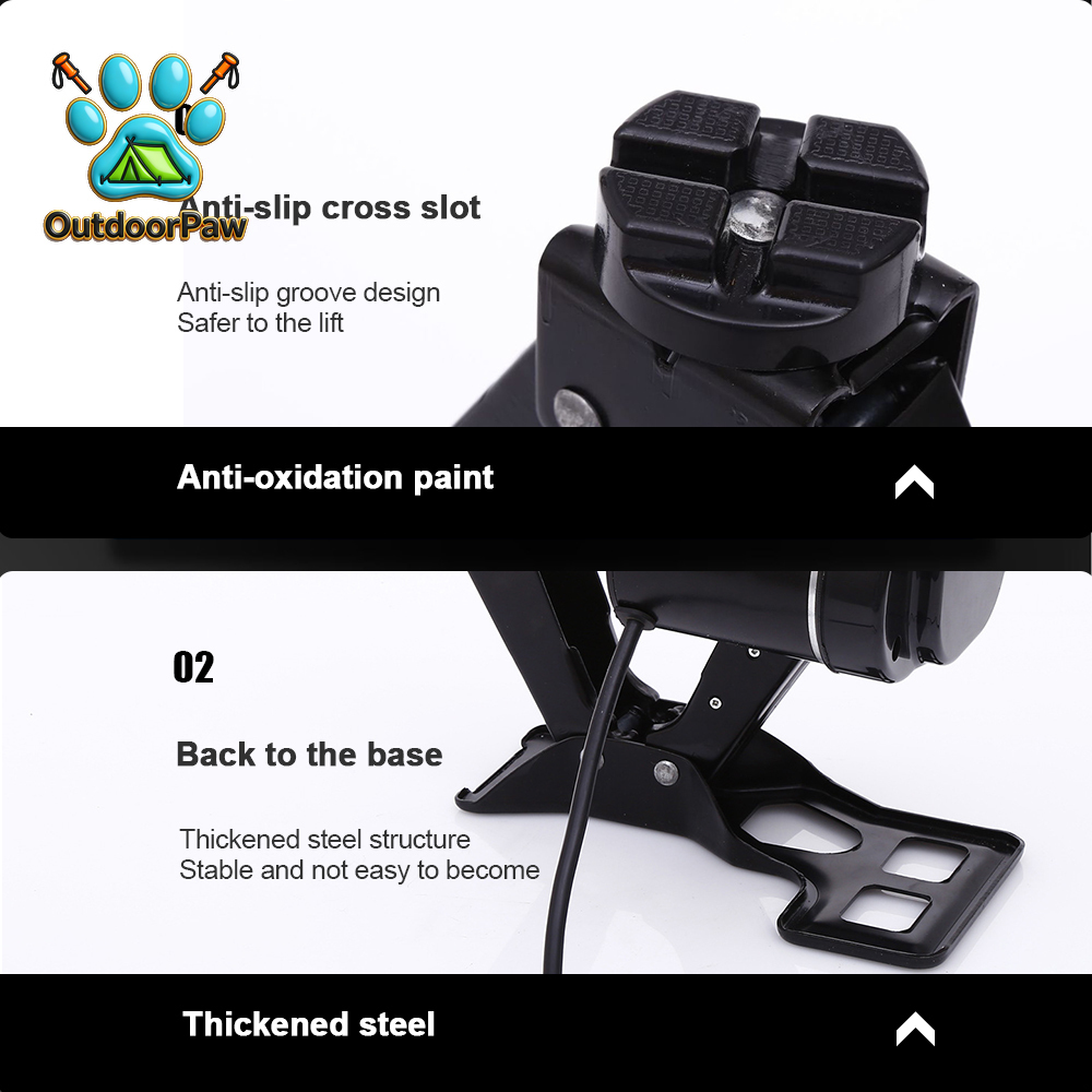12V Electric Jack Set Househol - огляд і ціна Heavy Equipment Jack