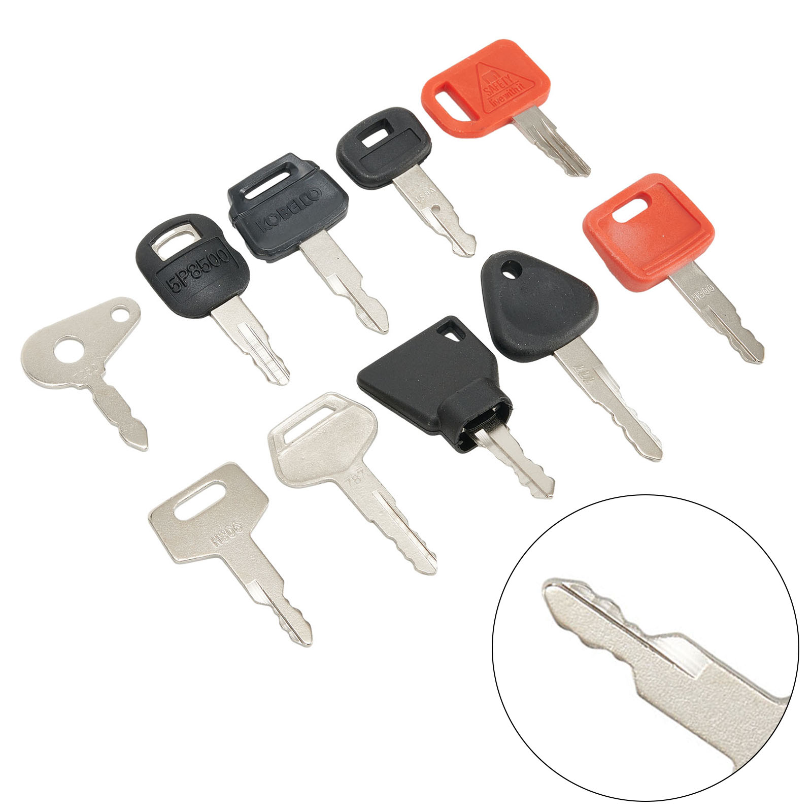 10 KEY SET Master Key Ignition - огляд і ціна Heavy Equipment Key Set